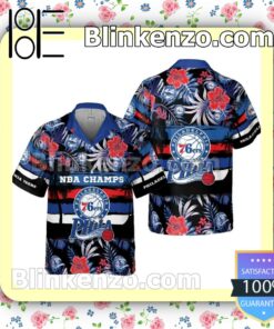 Nba Champs Philadelphia 76ers Aloha Summer Shirt