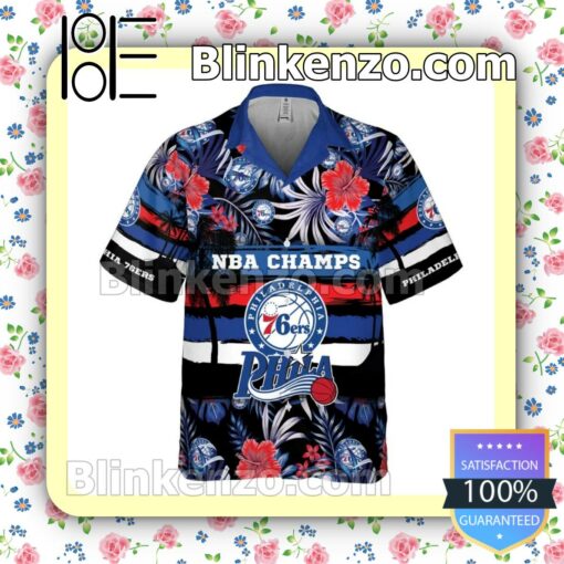 Where To Buy Nba Champs Philadelphia 76ers Aloha Summer Shirt