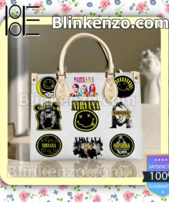 Nirvana Band Leather Bag