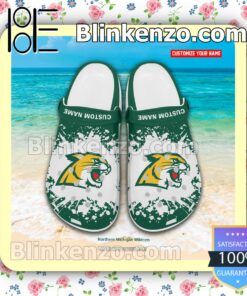Northern Michigan Wildcats Crocs Sandals Slippers a