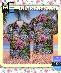 Nostalgic Villains Teenage Mutant Ninja Turtles Derek Deal Men Summer Shirt