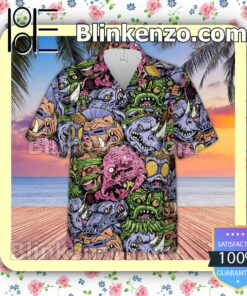 Unisex Nostalgic Villains Teenage Mutant Ninja Turtles Derek Deal Men Summer Shirt