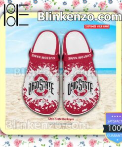 Ohio State Buckeyes Crocs Sandals Slippers a