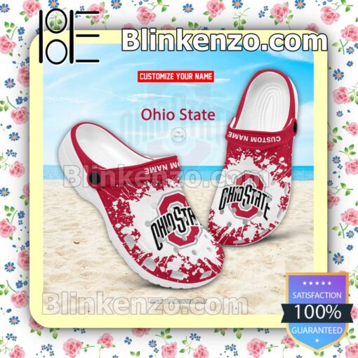 Ohio State NCAA Crocs Sandals