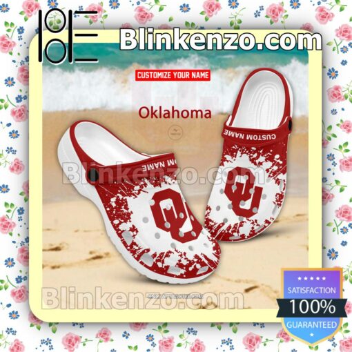 Oklahoma NCAA Crocs Sandals