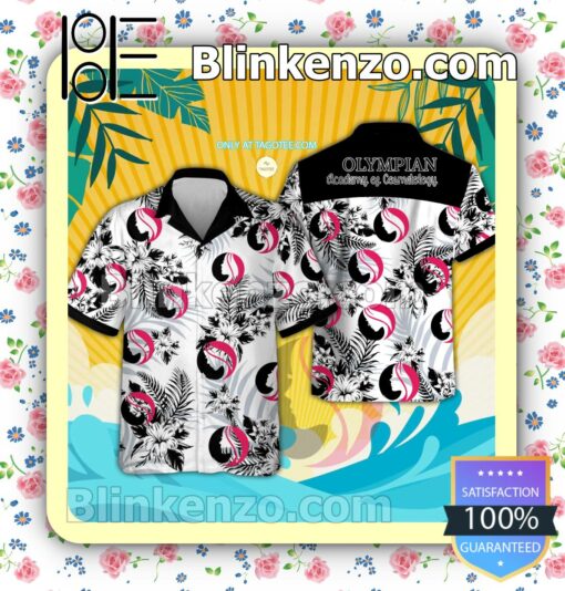 Olympian Academy of Cosmetology Summer Aloha Shirt