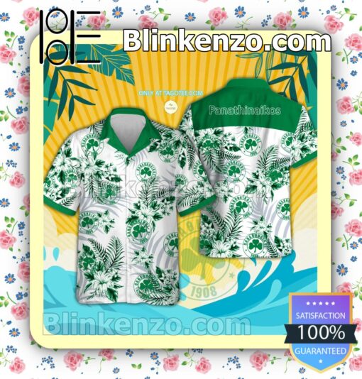 Panathinaikos UEFA Beach Aloha Shirt