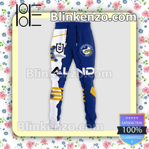 Parramatta Eels Nrl Aland Pullover Jacket Sweatpants Set