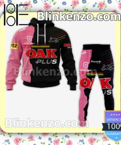 Penrith Panthers Nrl Oak Plus Pullover Jacket Sweatpants Set b