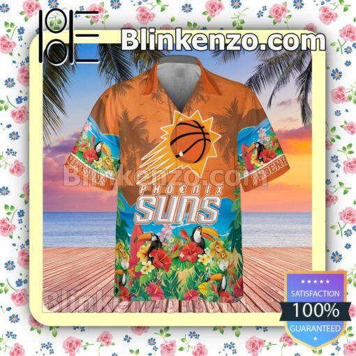 Phoenix Suns Toucans Bird Men Summer Shirt