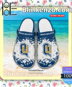 Quinnipiac Bobcats Crocs Sandals Slippers a