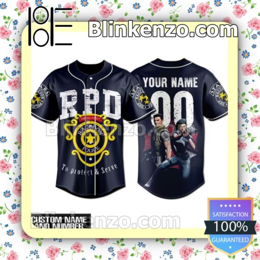 Resident Evil Rpd Raccoon Police To Protect And Serve Hip Hop Jerseys