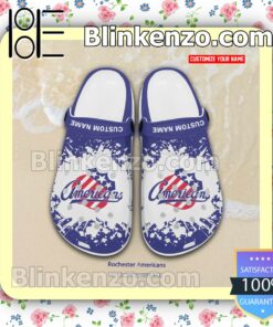 Rochester Americans Crocs Sandals Slippers a
