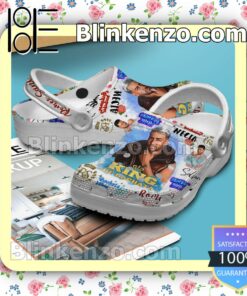 Romeo Santos King Of Bachata Fan Crocs Shoes