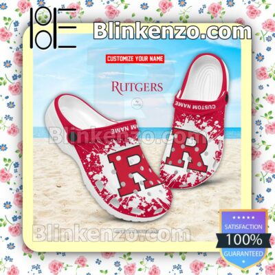 Rutgers NCAA Crocs Sandals