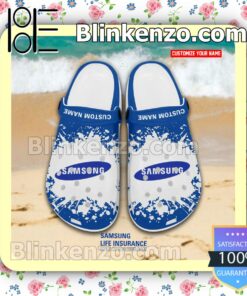 Samsung Life Insurance Crocs Sandals a