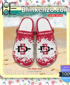 San Diego State NCAA Crocs Sandals a