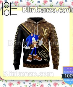 Sonic the Hedgehog Louis Vuitton Tee Zipper Jacket