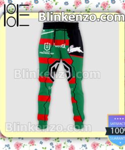 South Sydney Rabbitohs Nrl Mg Motor Pullover Jacket Sweatpants Set