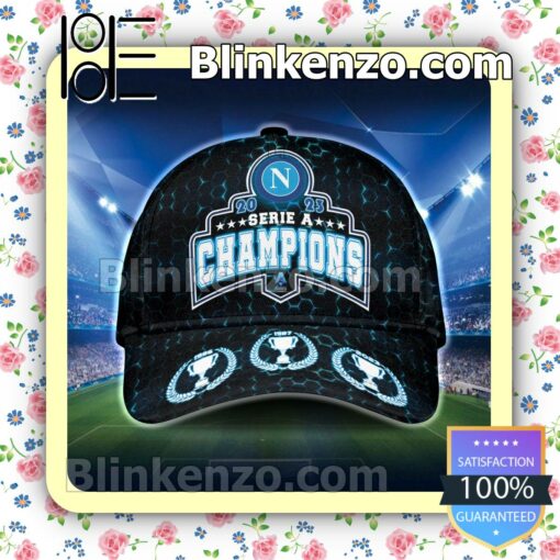 Ssc Napoli 2023 Serie A Champions Adjustable Hat