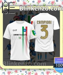 Ssc Napoli Campioni D'italia Jacket Polo Shirt