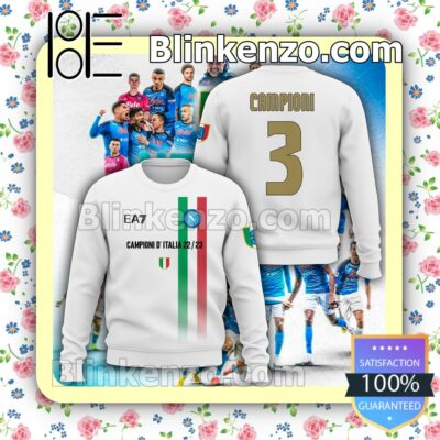 Ssc Napoli Campioni D'italia Jacket Polo Shirt a