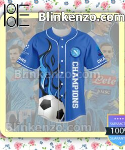 Wonderful Ssc Napoli Champions Hip Hop Jerseys