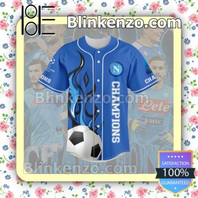 Wonderful Ssc Napoli Champions Hip Hop Jerseys