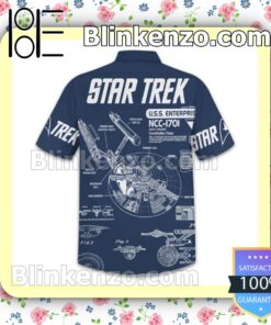 Funny Tee Star Trek Ncc-1701 Men Summer Shirt