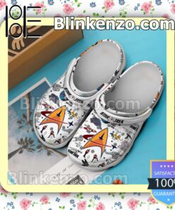 Star Trek Pattern Fan Crocs Shoes a