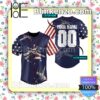 Star Wars Spaceships American Flag Personalized Hip Hop Jerseys