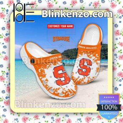 Syracuse NCAA Crocs Sandals