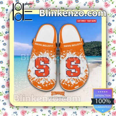 Syracuse NCAA Crocs Sandals a