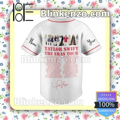 Top Selling Taylor Swift The Eras Tour Personalized Hip Hop Jerseys