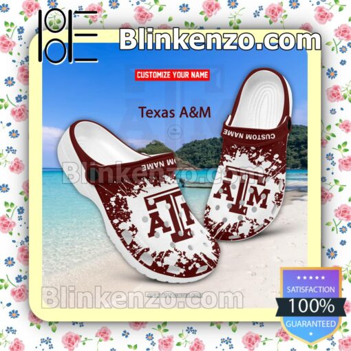 Texas A&M NCAA Crocs Sandals