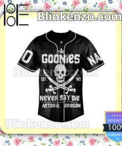 Top Rated The Goonies Never Say Die Est 1985 Hip Hop Jerseys