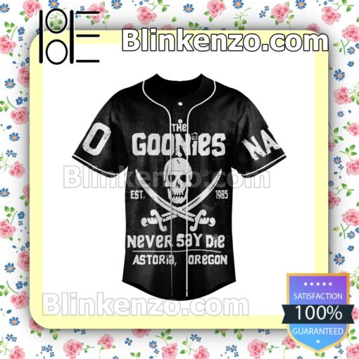 Top Rated The Goonies Never Say Die Est 1985 Hip Hop Jerseys