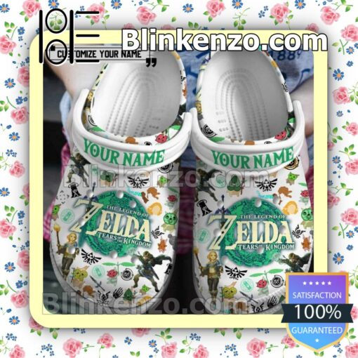 The Legend Of Zelda Tears Of The Kingdom Personalized Women Crocs Clogs