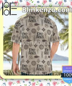 Adorable The Lord Of The Rings Pattern Men Summer Shirt