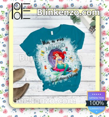 This Is My The Little Mermaid Watching Shirt Fan Sleep Sets a