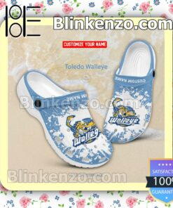 Toledo Walleye Crocs Sandals Slippers