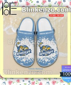 Toledo Walleye Crocs Sandals Slippers a