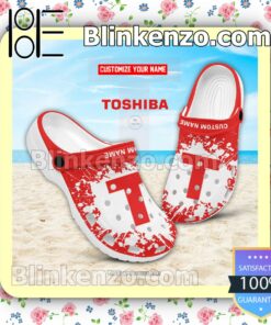 Toshiba Media Crocs Sandals
