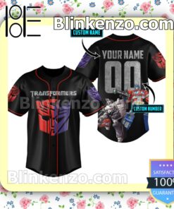 Transformers Personalized Hip Hop Jerseys