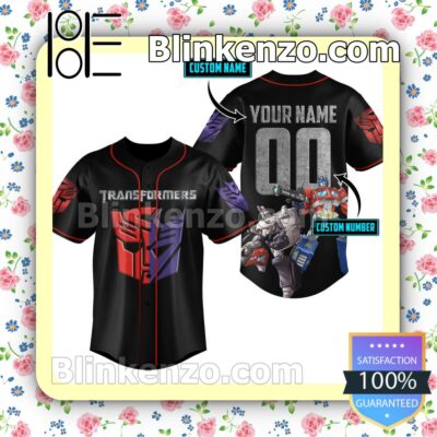 Transformers Personalized Hip Hop Jerseys