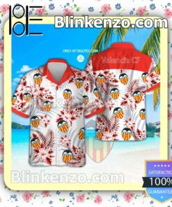 Valencia CF UEFA Beach Aloha Shirt