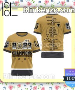 Vegas Golden Knights 2023 Western Conference Champions Short Sleeve Tee