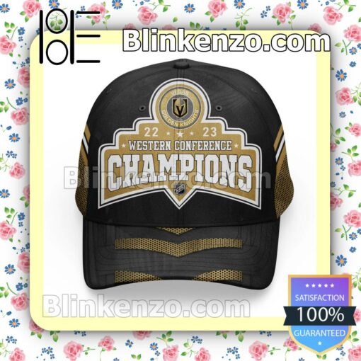 Vegas Golden Knights 22-23 Western Conference Champions Adjustable Hat