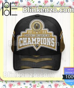 Vegas Golden Knights 22-23 Western Conference Champions Adjustable Hat a