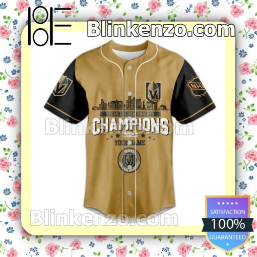 Adult Vegas Golden Knights Champions 2023 Player Names Personalized Hip Hop Jerseys